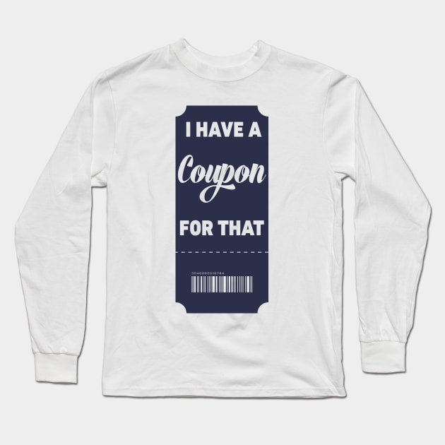 I have  coupon for that - Vertical Long Sleeve T-Shirt by BeyondTheDeck